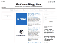 Tablet Screenshot of channelhappyhour.com